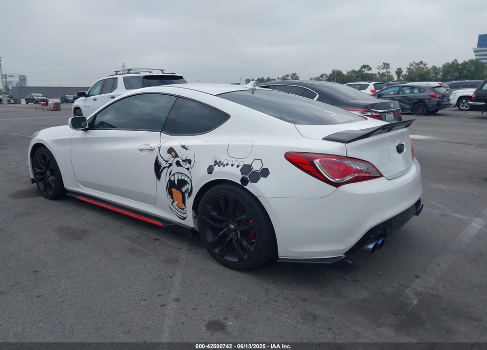 2013 HYUNDAI GENESIS COUPE VIN: KMHHT6KD8DU081739