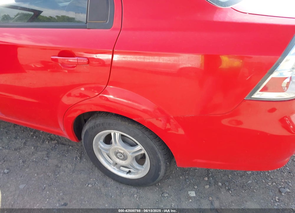 2010 CHEVROLET AVEO LT VIN: KL1TD5DE1AB100478