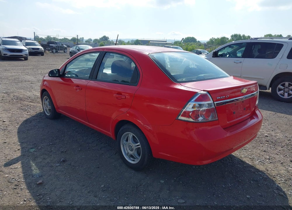2010 CHEVROLET AVEO LT VIN: KL1TD5DE1AB100478