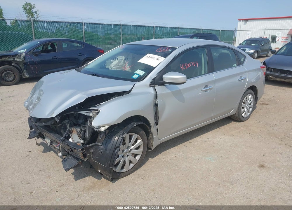 2015 NISSAN SENTRA SV VIN: 3N1AB7AP2FY297440