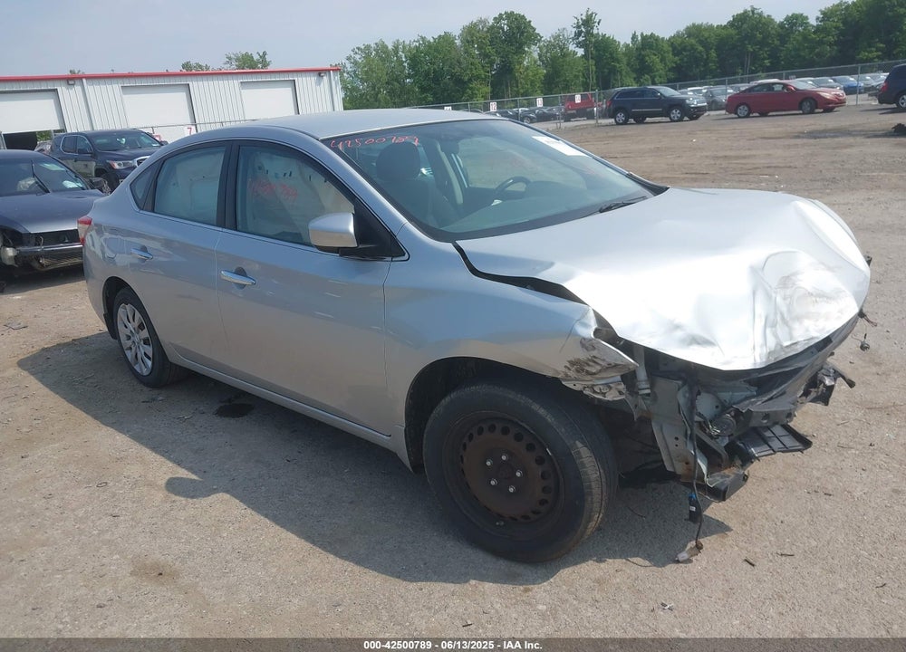 2015 NISSAN SENTRA SV VIN: 3N1AB7AP2FY297440