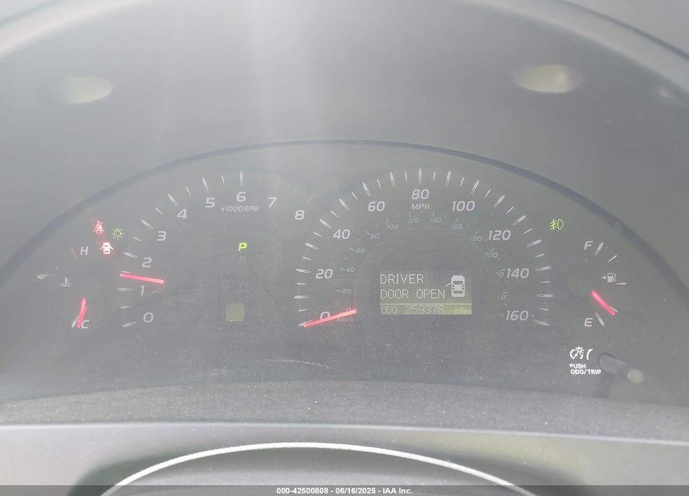2007 TOYOTA CAMRY XLE V6 VIN: 4T1BK46K97U010611