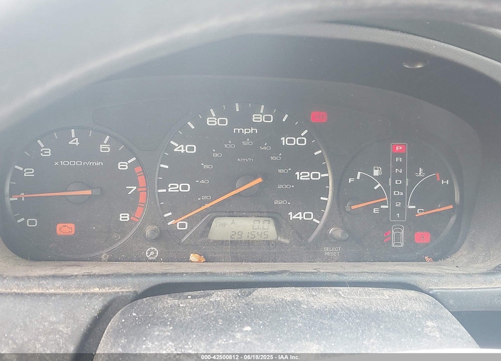 2002 HONDA ODYSSEY EX VIN: 2HKRL18682H587986
