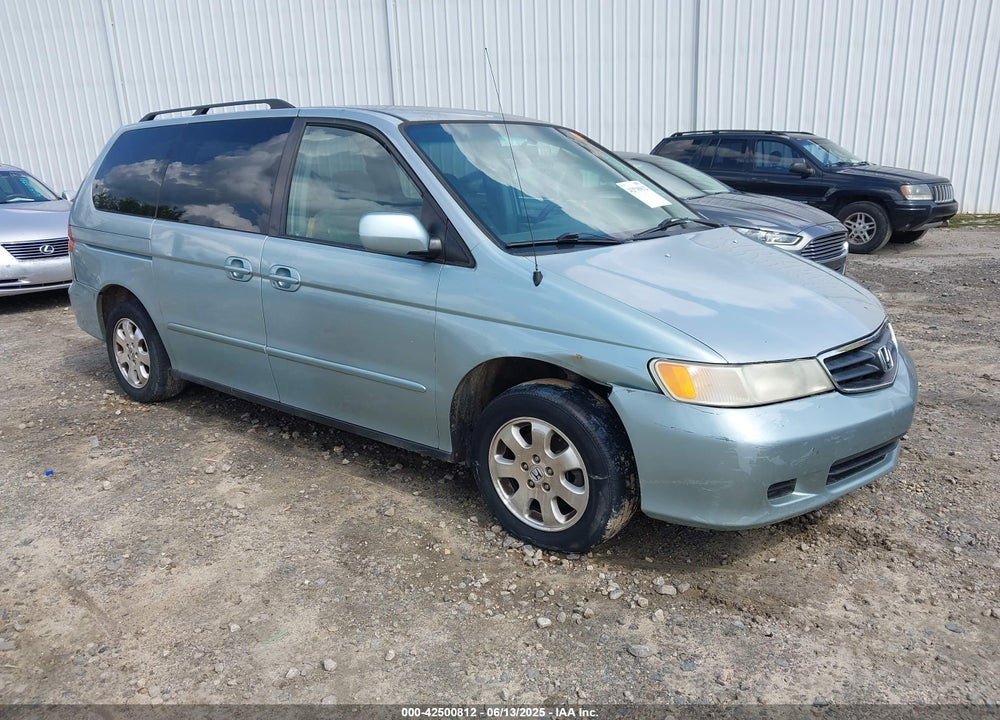 2002 HONDA ODYSSEY EX VIN: 2HKRL18682H587986