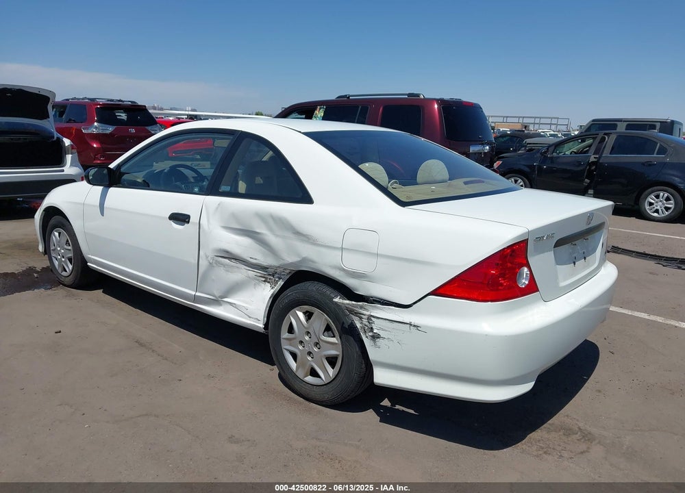 2005 HONDA CIVIC VIN: 1HGEM22395L039223