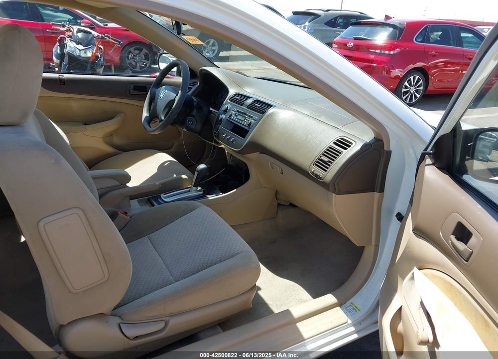 2005 HONDA CIVIC VIN: 1HGEM22395L039223