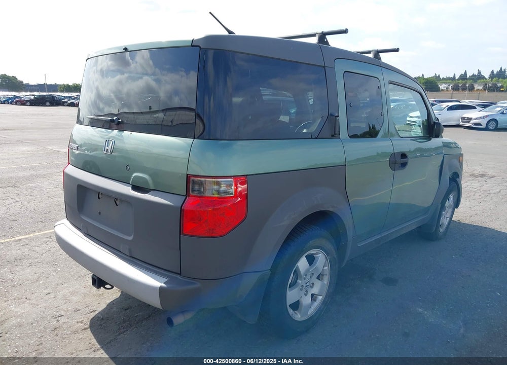 2004 HONDA ELEMENT EX VIN: 5J6YH27574L035531