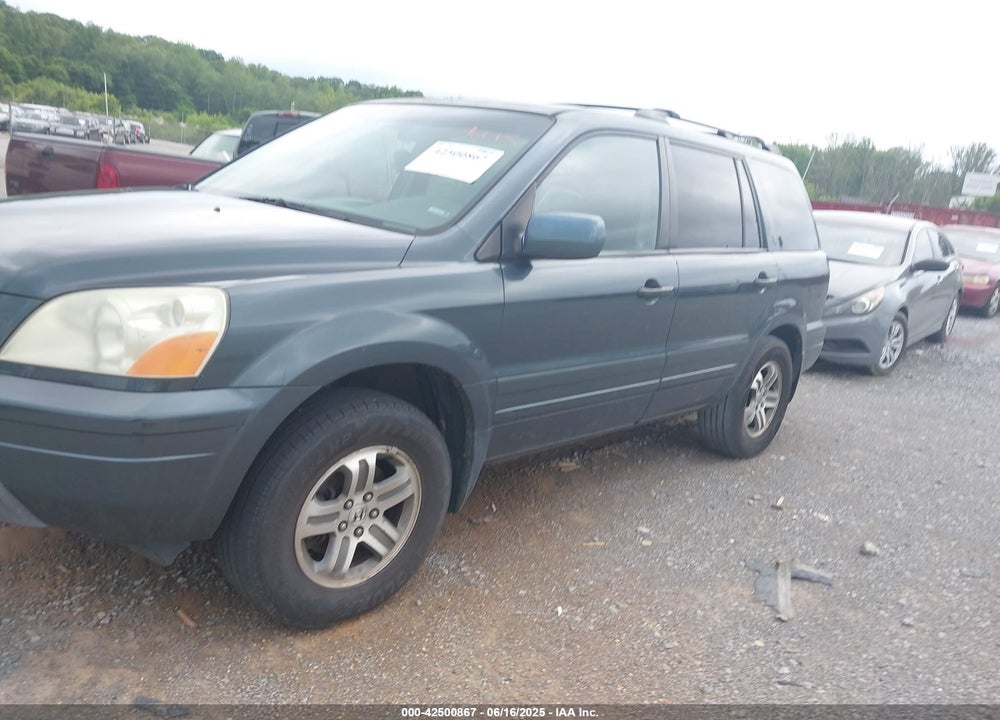 2005 HONDA PILOT EX-L VIN: 5FNYF18615B014949