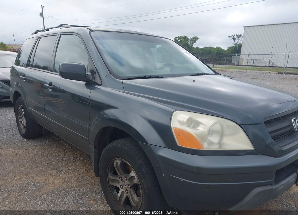 2005 HONDA PILOT EX-L VIN: 5FNYF18615B014949