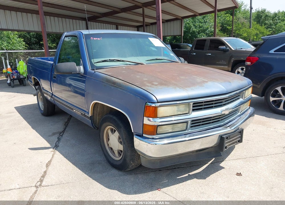 1997 CHEVROLET C1500 FLEETSIDE VIN: 1GCEC14W2VZ127370