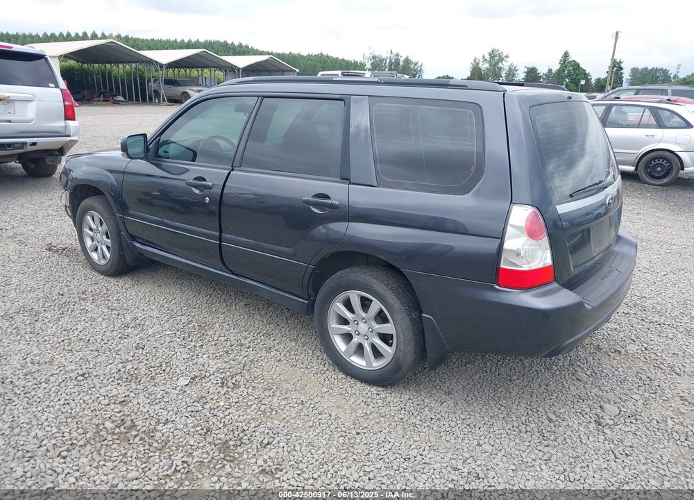 2008 SUBARU FORESTER VIN: JF1SG656X8G700086
