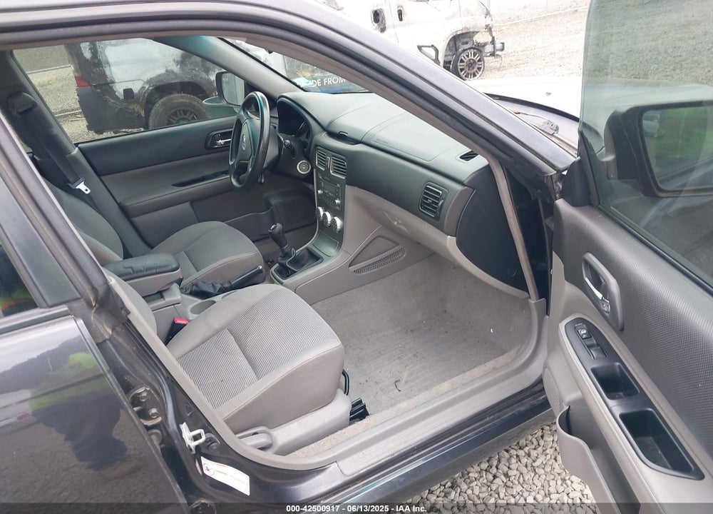 2008 SUBARU FORESTER VIN: JF1SG656X8G700086