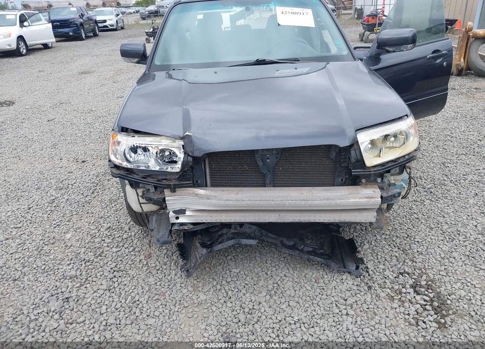 2008 SUBARU FORESTER VIN: JF1SG656X8G700086