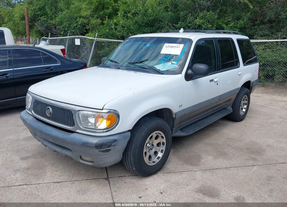 2001 MERCURY MOUNTAINEER VIN: 4M2ZU66P31UJ04943