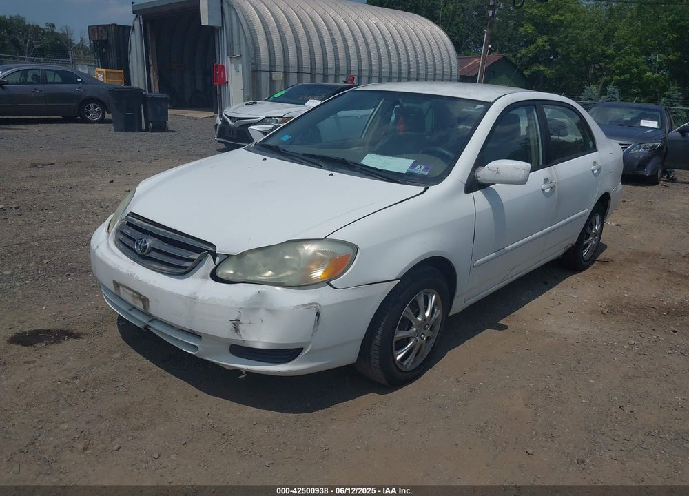 2003 TOYOTA COROLLA LE VIN: JTDBR32E930019739