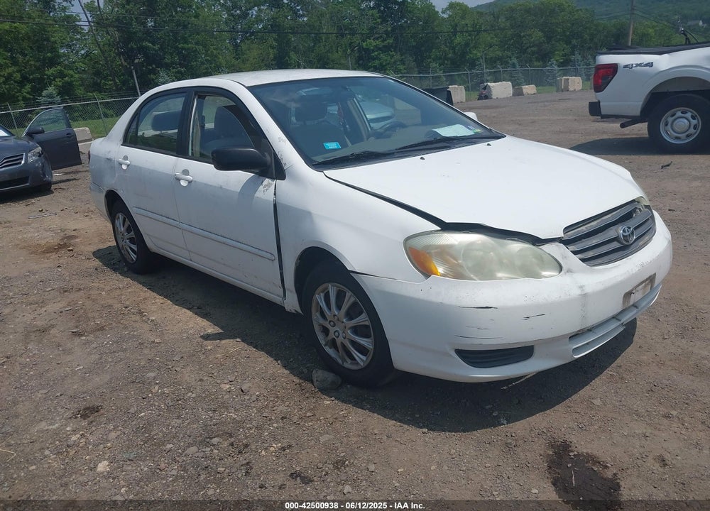 2003 TOYOTA COROLLA LE VIN: JTDBR32E930019739