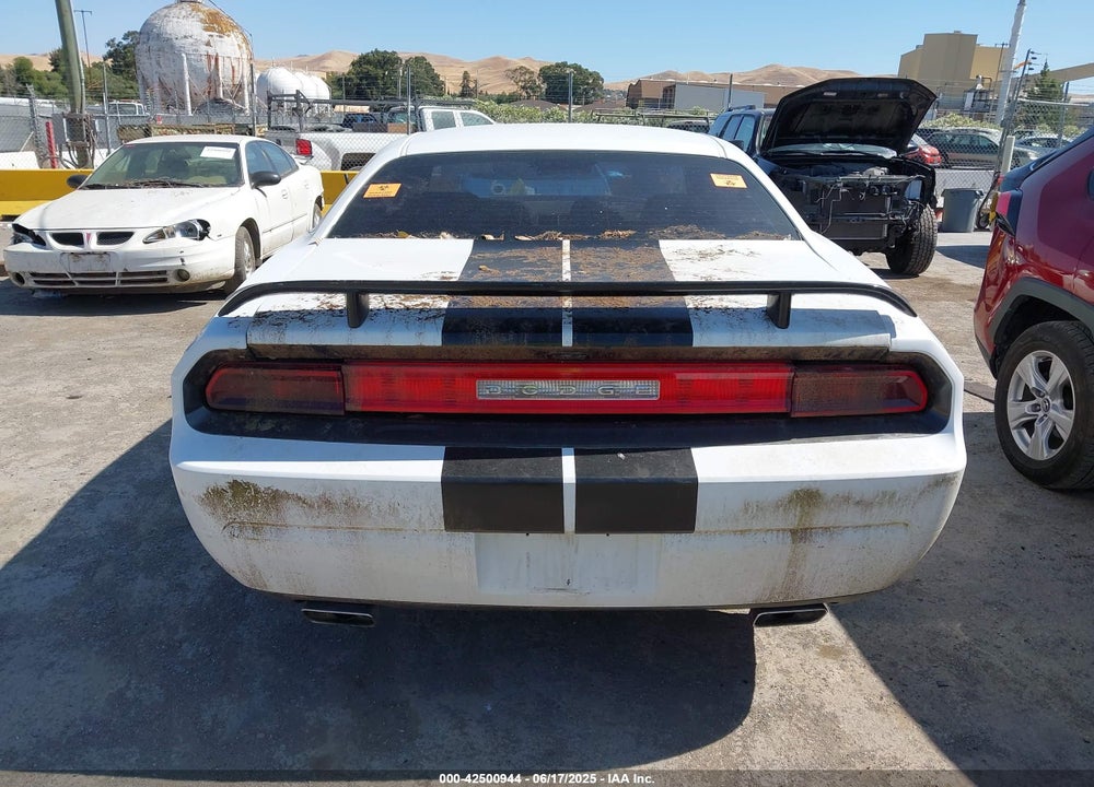 2013 DODGE CHALLENGER VIN: 2C3CDYAG5DH646135