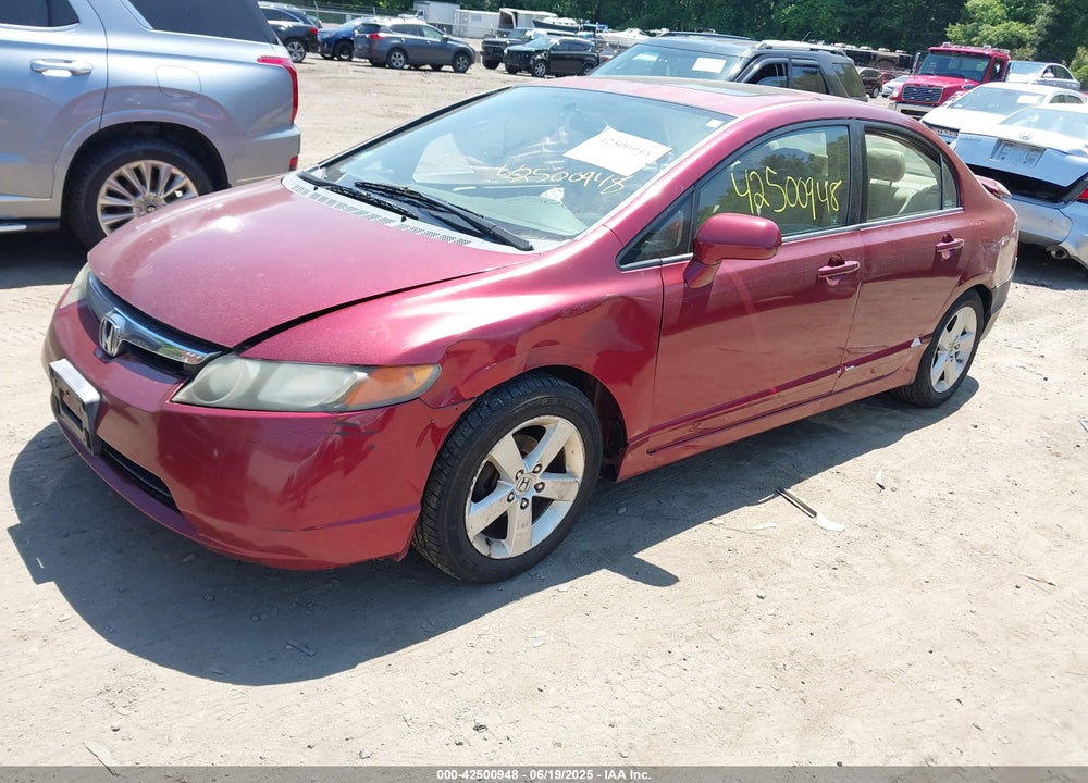2008 HONDA CIVIC VIN: 2HGFA16818H506729