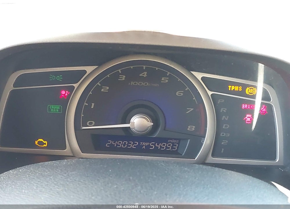 2008 HONDA CIVIC VIN: 2HGFA16818H506729