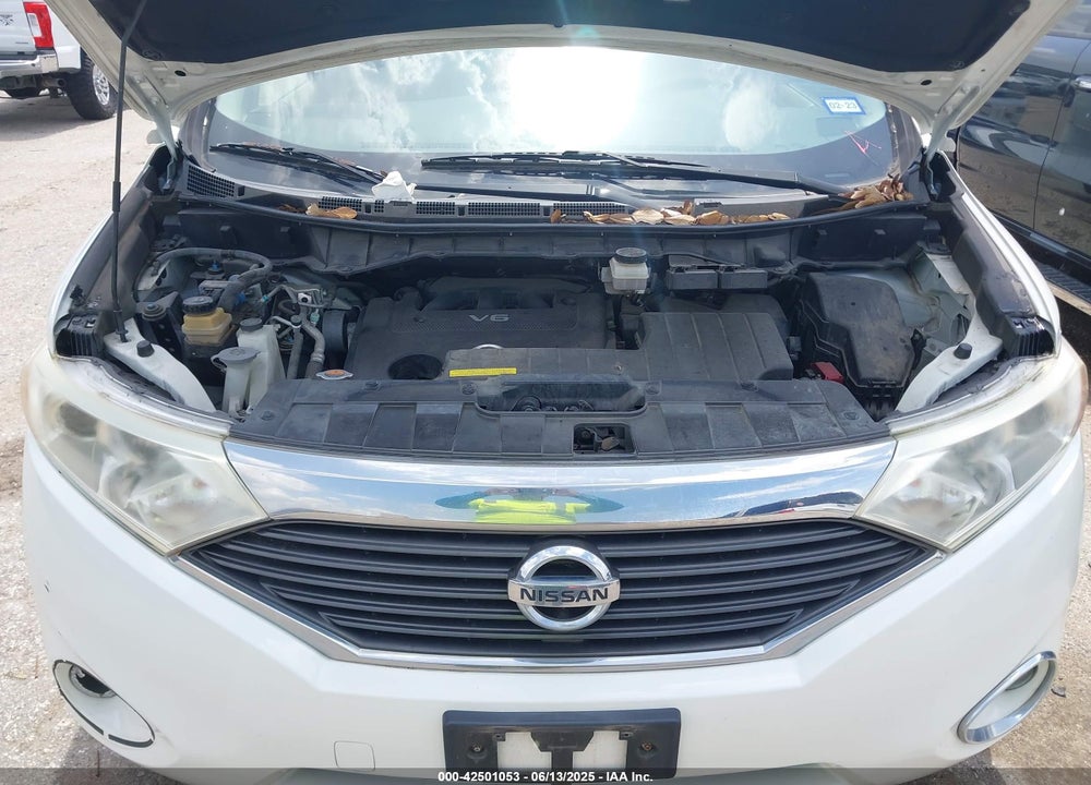 2012 NISSAN QUEST SL VIN: JN8AE2KP1C9036618