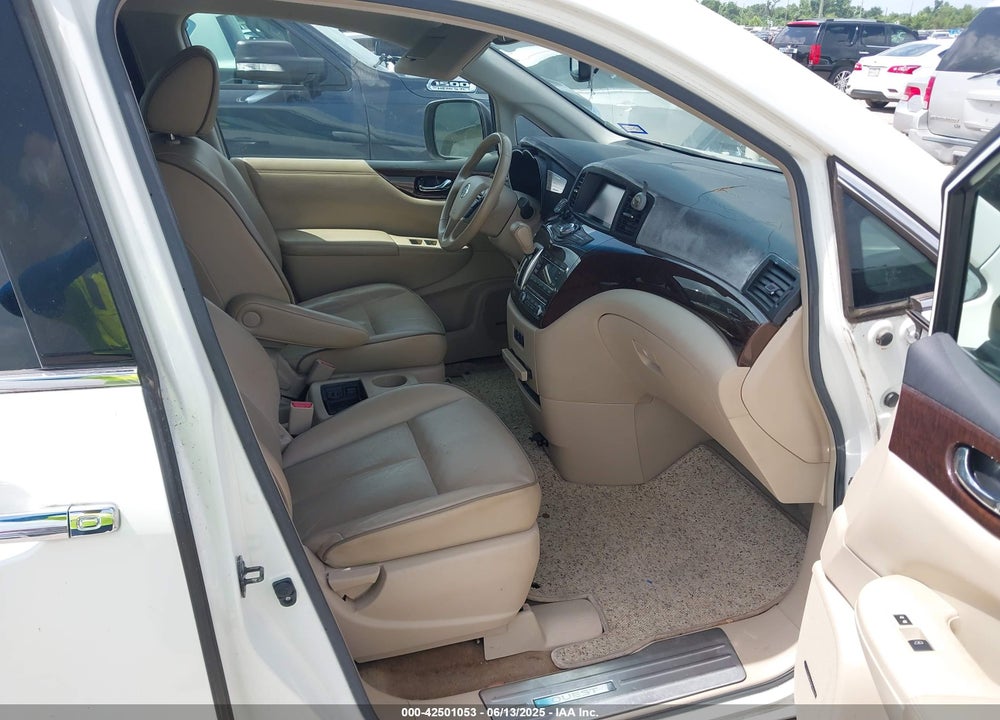 2012 NISSAN QUEST SL VIN: JN8AE2KP1C9036618