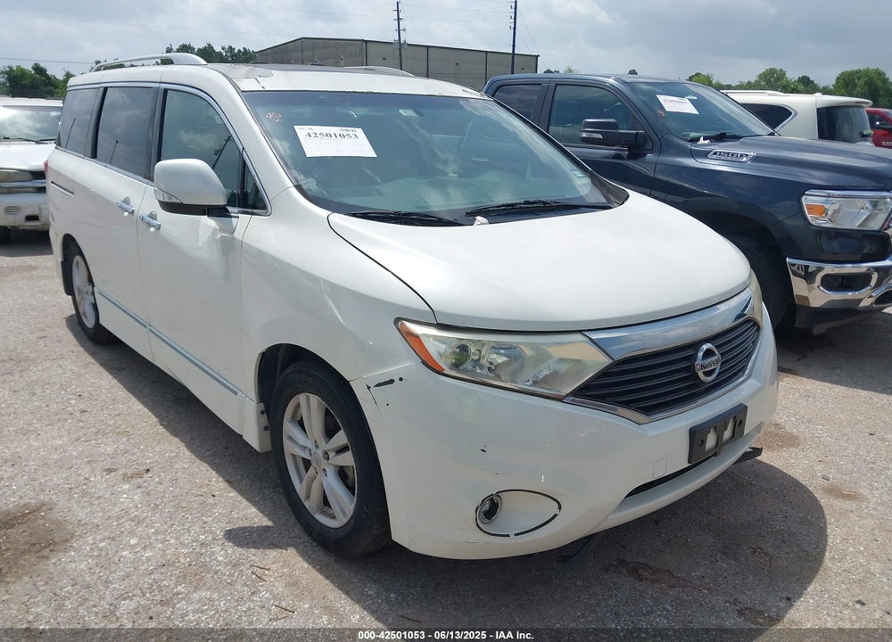 2012 NISSAN QUEST SL VIN: JN8AE2KP1C9036618
