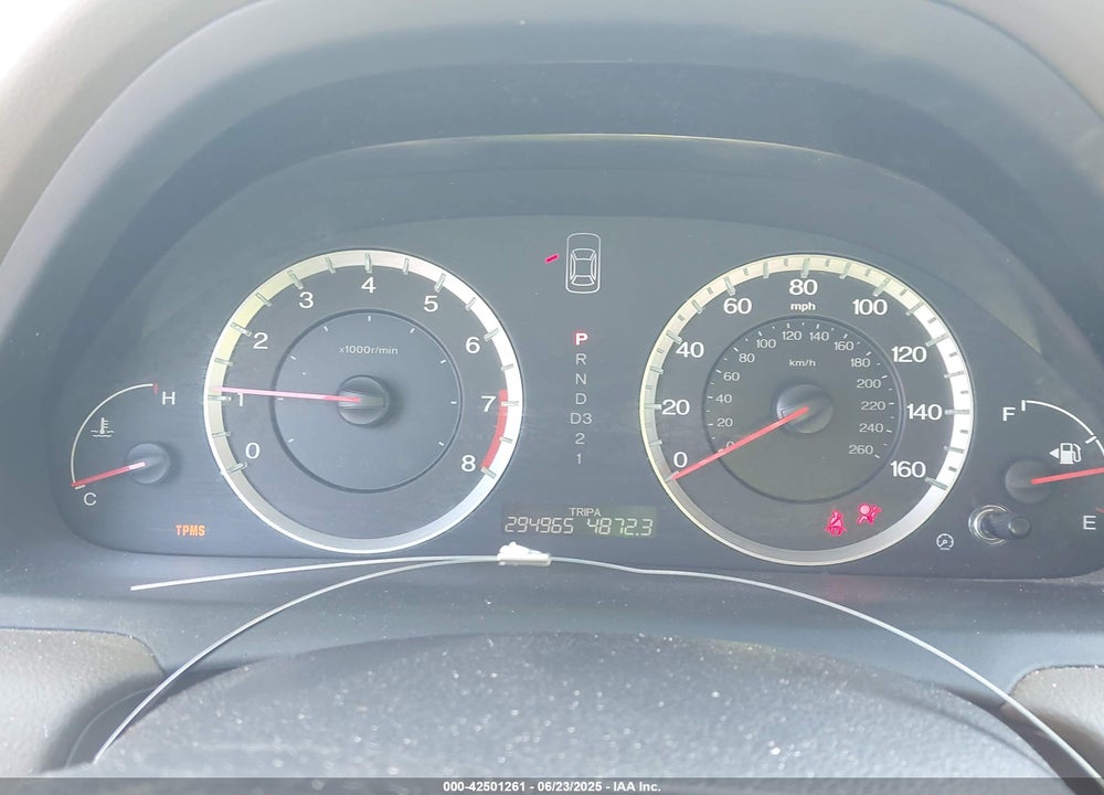 2009 HONDA ACCORD VIN: 1HGCP26339A087374