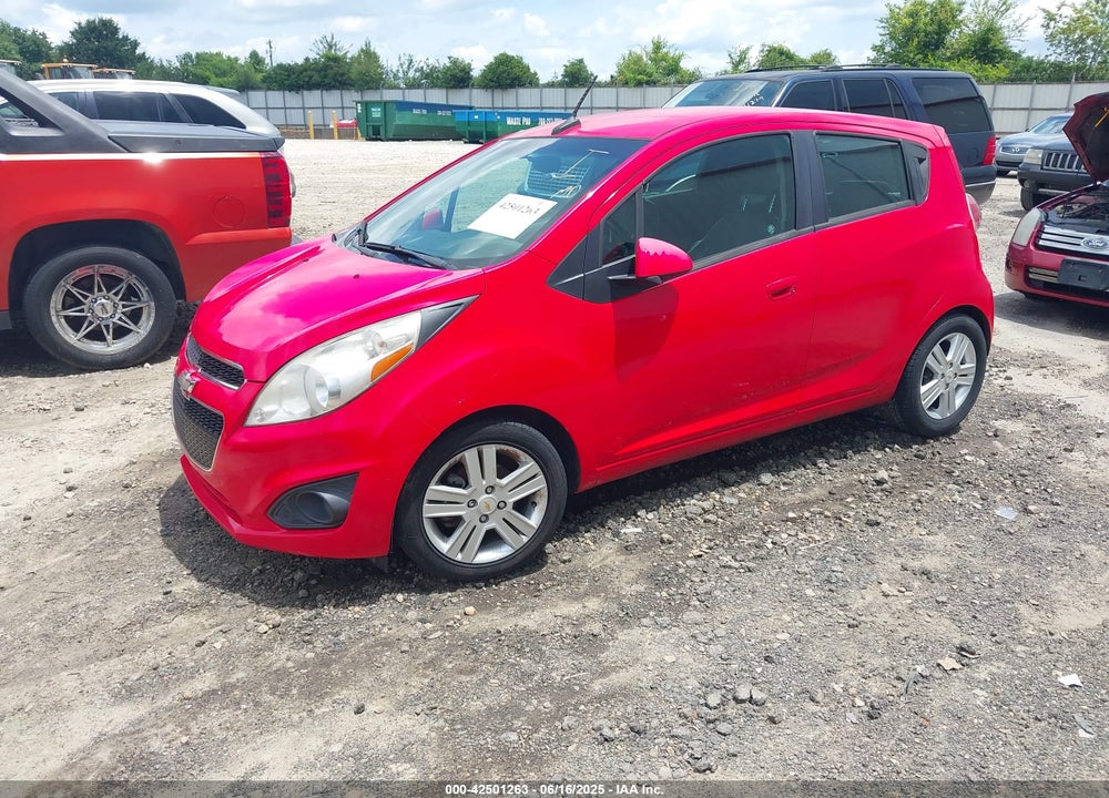 2013 CHEVROLET SPARK 1LT MANUAL VIN: KL8CC6S99DC504191