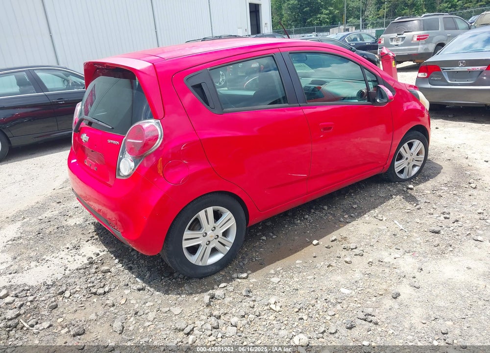 2013 CHEVROLET SPARK 1LT MANUAL VIN: KL8CC6S99DC504191