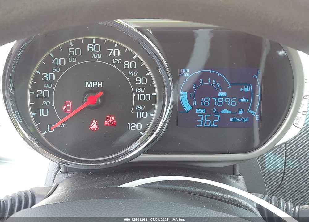 2013 CHEVROLET SPARK 1LT MANUAL VIN: KL8CC6S99DC504191