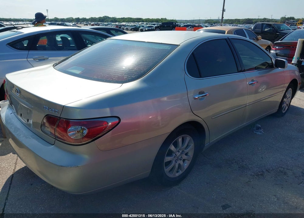 2004 LEXUS ES 330 VIN: JTHBA30G845005734