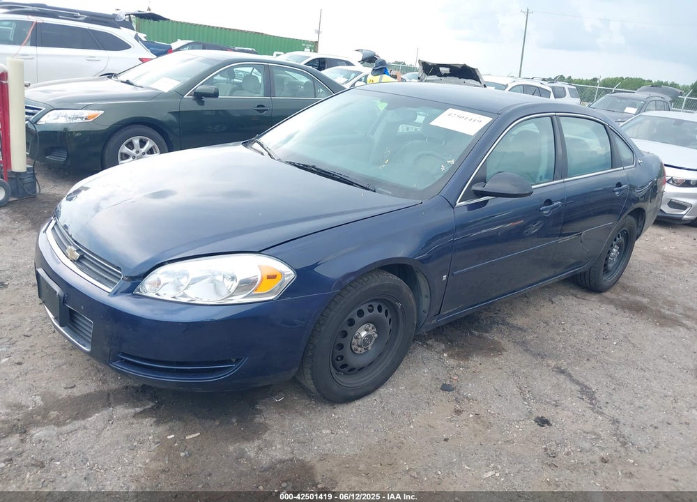 2008 CHEVROLET IMPALA LT VIN: 2G1WT58N189217856