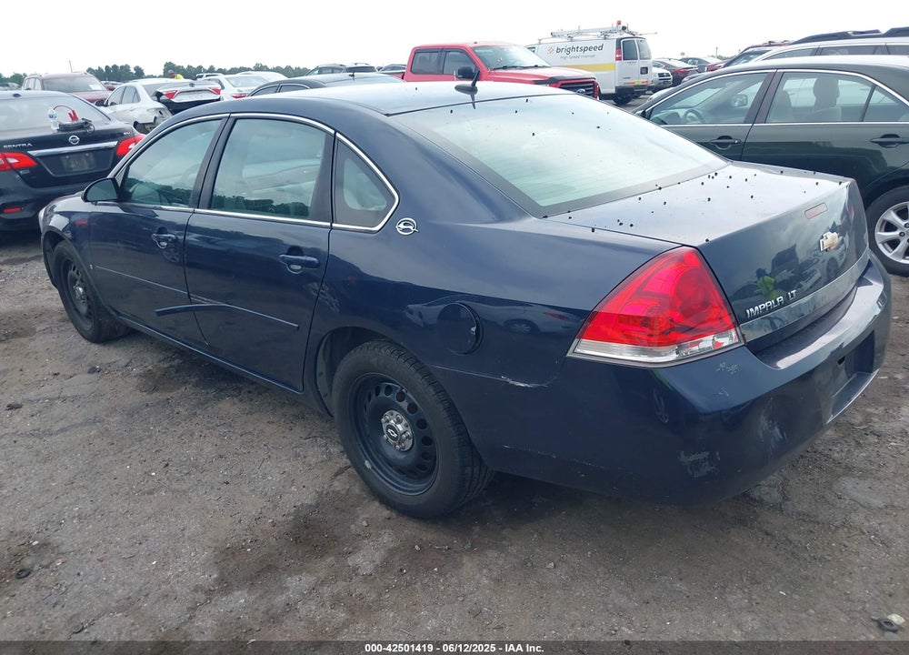 2008 CHEVROLET IMPALA LT VIN: 2G1WT58N189217856
