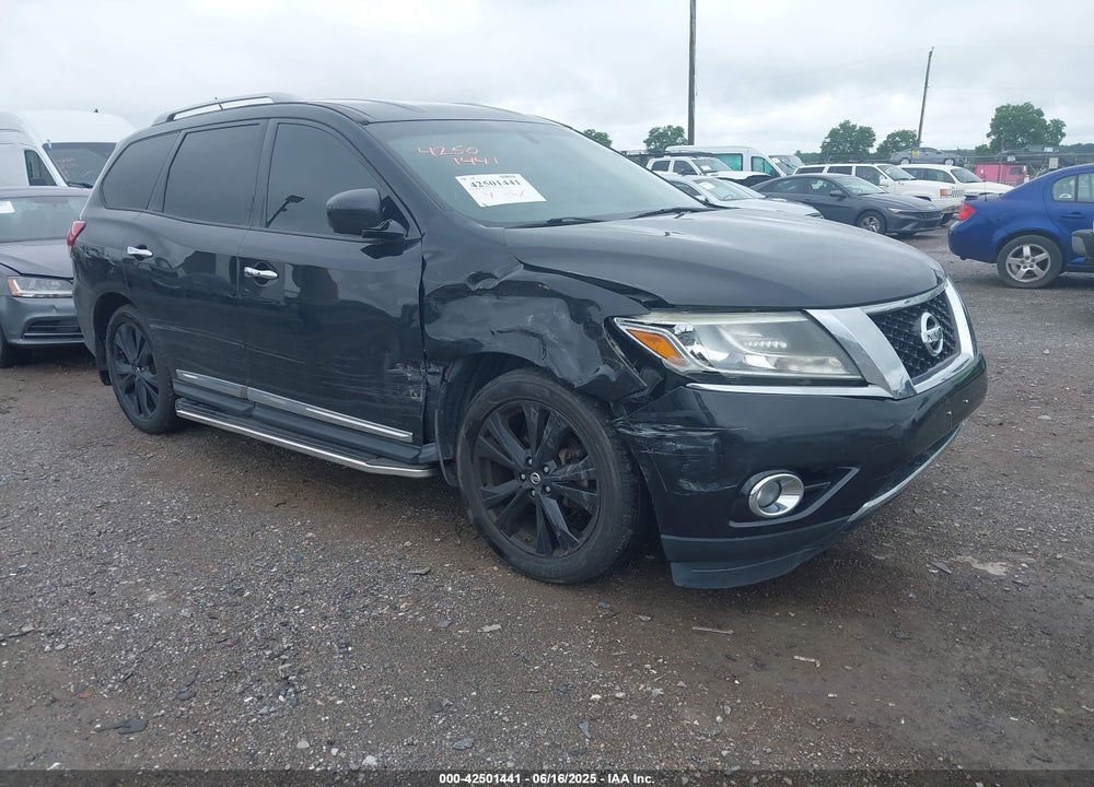 2014 NISSAN PATHFINDER PLATINUM VIN: 5N1AR2MMXEC616504