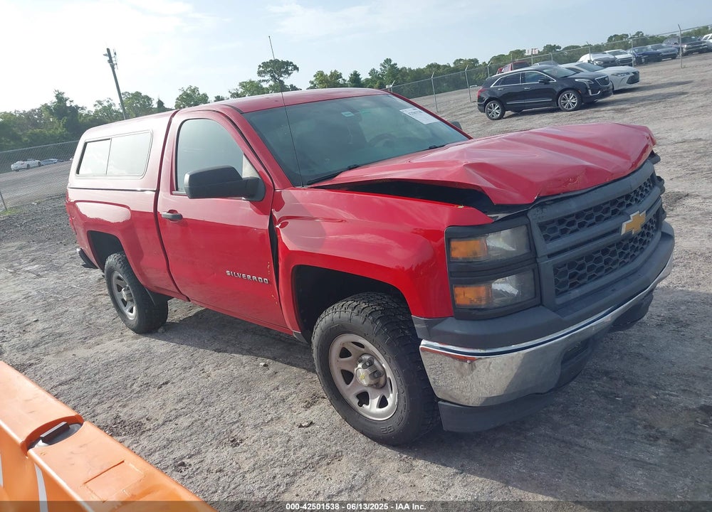 2014 CHEVROLET SILVERADO 1500 WORK TRUCK 1WT VIN: 1GCNCPEH7EZ401939