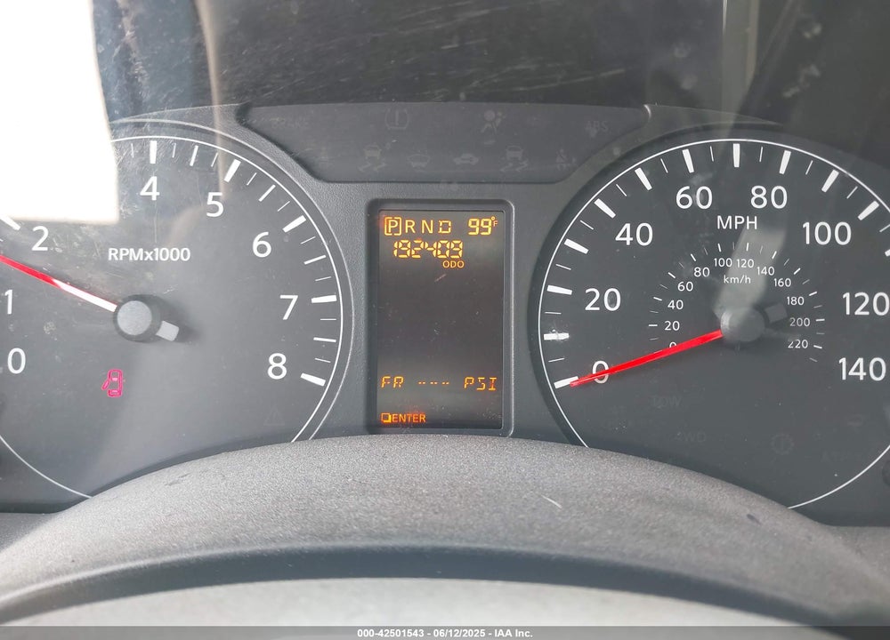2020 NISSAN NV CARGO NV1500 SV STANDARD ROOF V6 VIN: 1N6BF0KM5LN808775