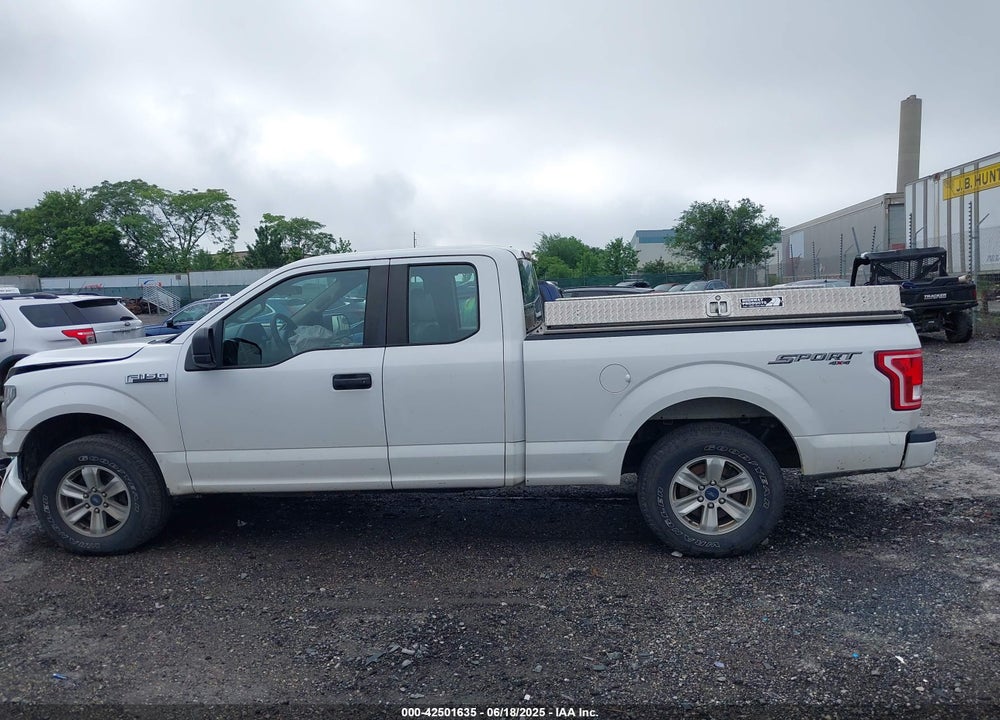 2017 FORD F-150 VIN: 1FTEX1E82HFB30800