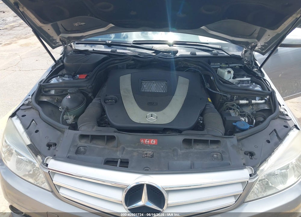 2009 MERCEDES-BENZ C CLASS VIN: WDDGF54X59R051705