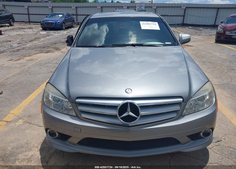 2009 MERCEDES-BENZ C CLASS VIN: WDDGF54X59R051705