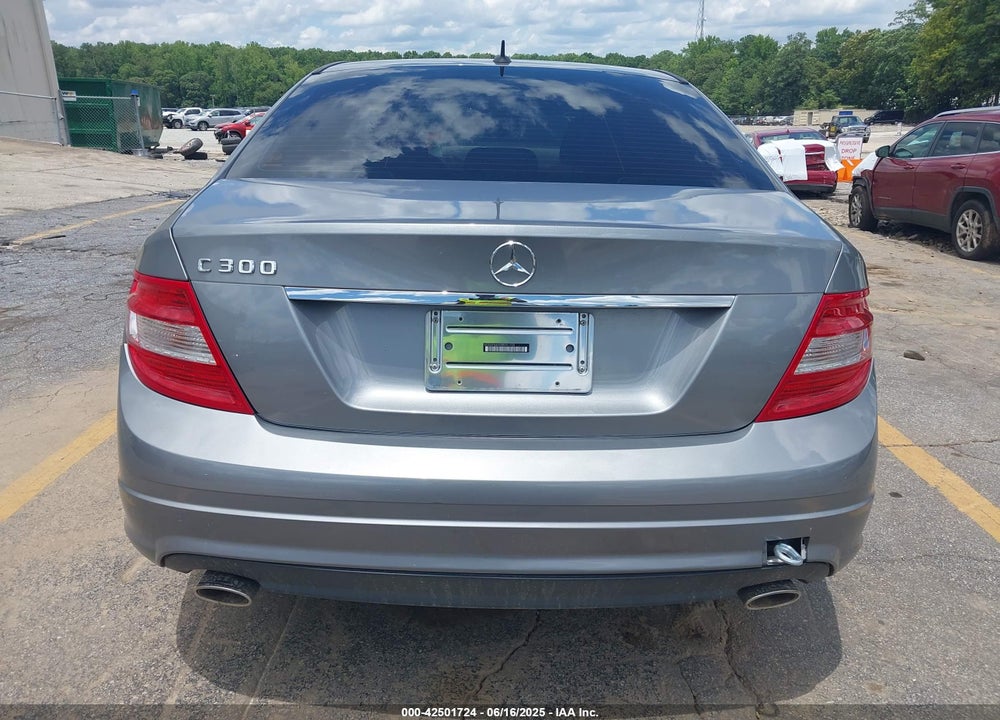 2009 MERCEDES-BENZ C CLASS VIN: WDDGF54X59R051705