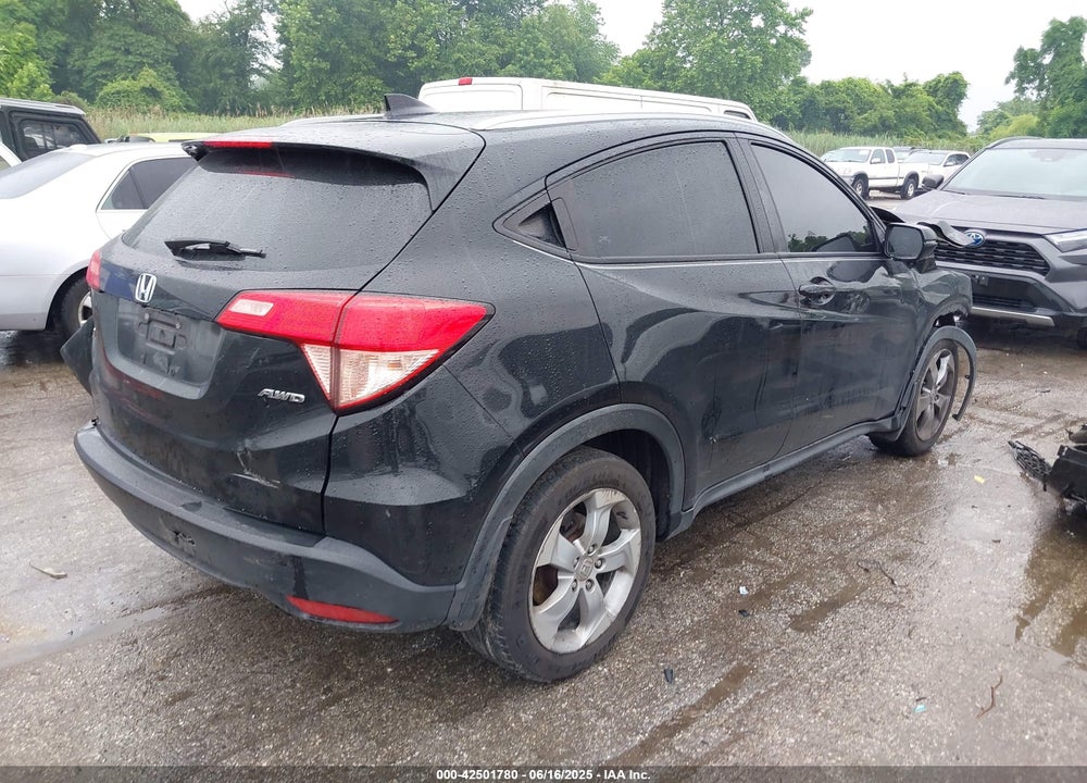 2016 HONDA HR-V VIN: 3CZRU6H76GM712756
