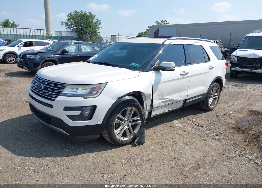 2016 FORD EXPLORER VIN: 1FM5K8FHXGGA60280
