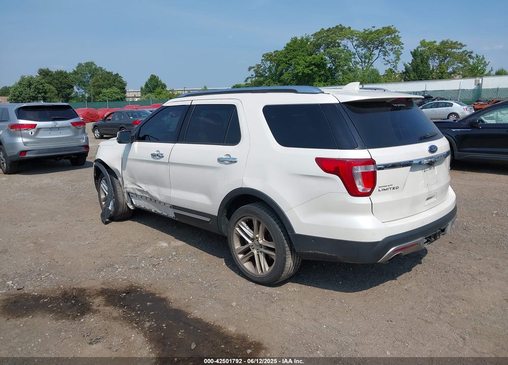 2016 FORD EXPLORER VIN: 1FM5K8FHXGGA60280