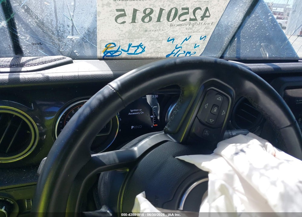 2021 JEEP GLADIATOR VIN: 1C6HJTAG5ML622392