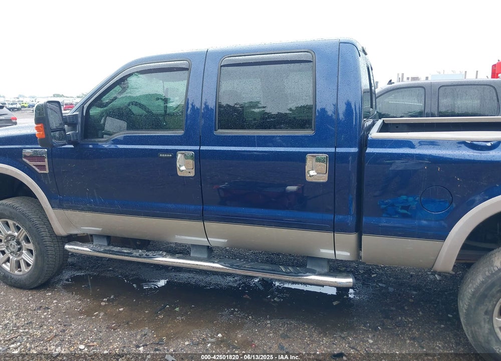 2008 FORD F-350 KING RANCH VIN: 1FTWW31RX8EC65594