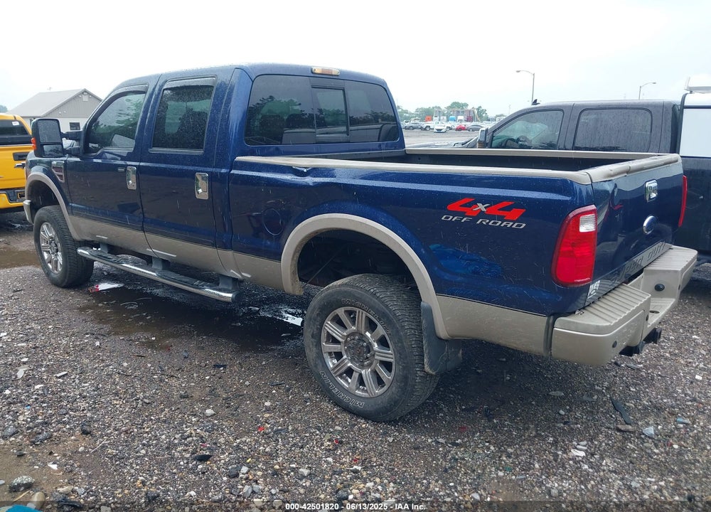 2008 FORD F-350 KING RANCH VIN: 1FTWW31RX8EC65594