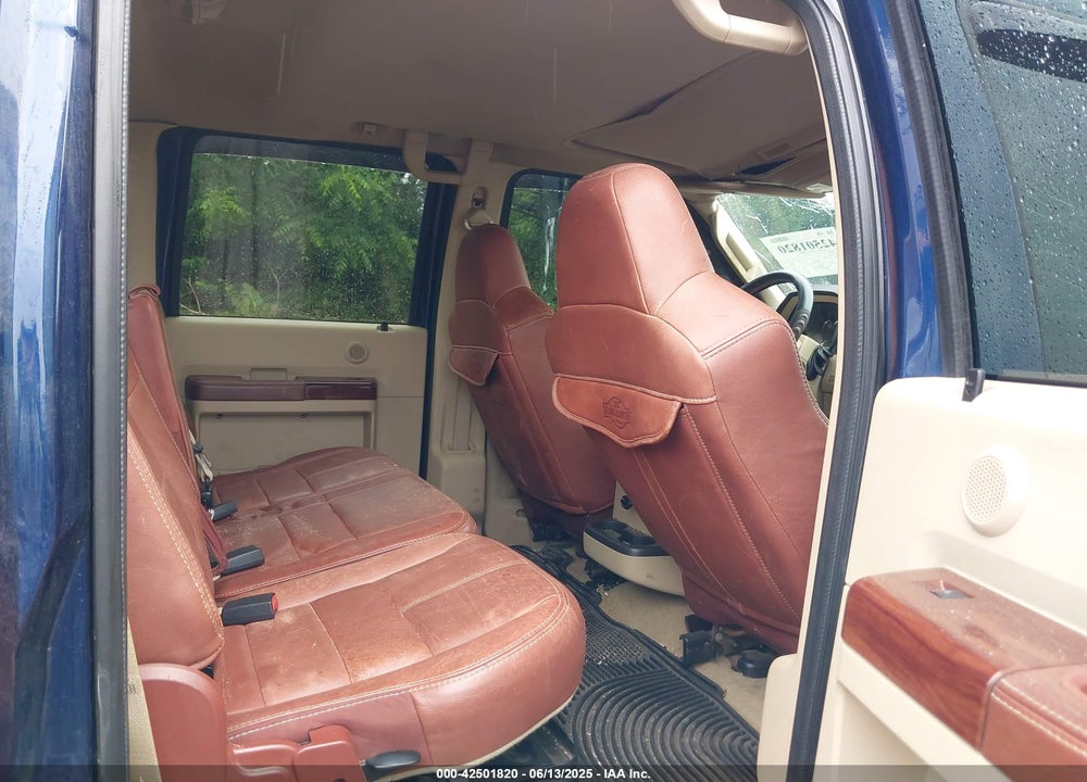 2008 FORD F-350 KING RANCH VIN: 1FTWW31RX8EC65594