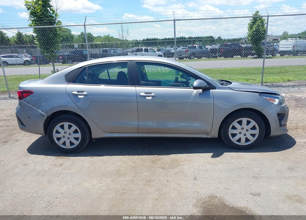 2022 KIA RIO VIN: 3KPA24AD1NE431887
