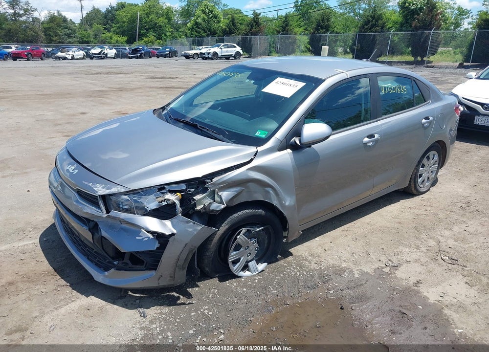 2022 KIA RIO VIN: 3KPA24AD1NE431887