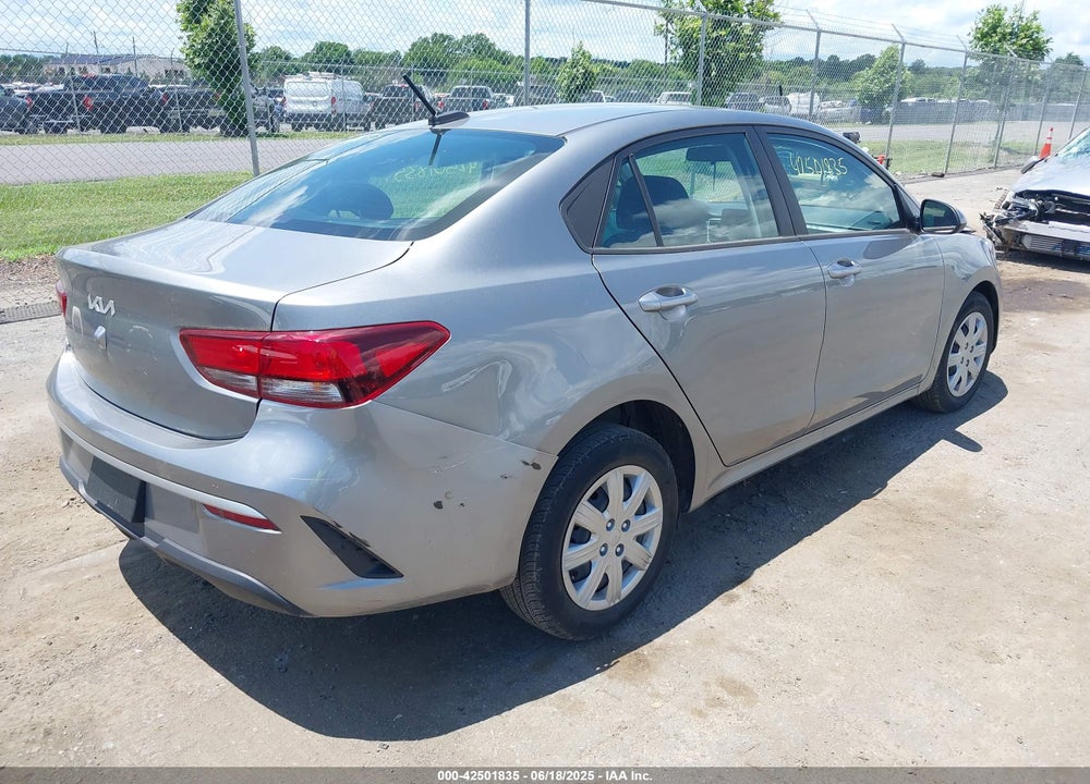 2022 KIA RIO VIN: 3KPA24AD1NE431887
